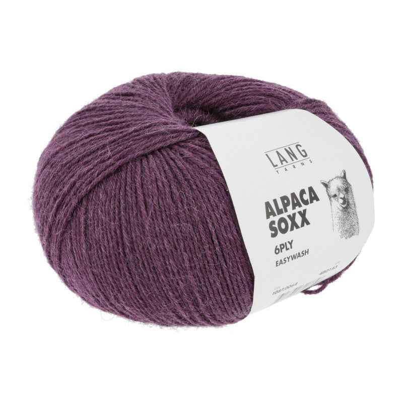 lang yarns alpaca soxx 6ply