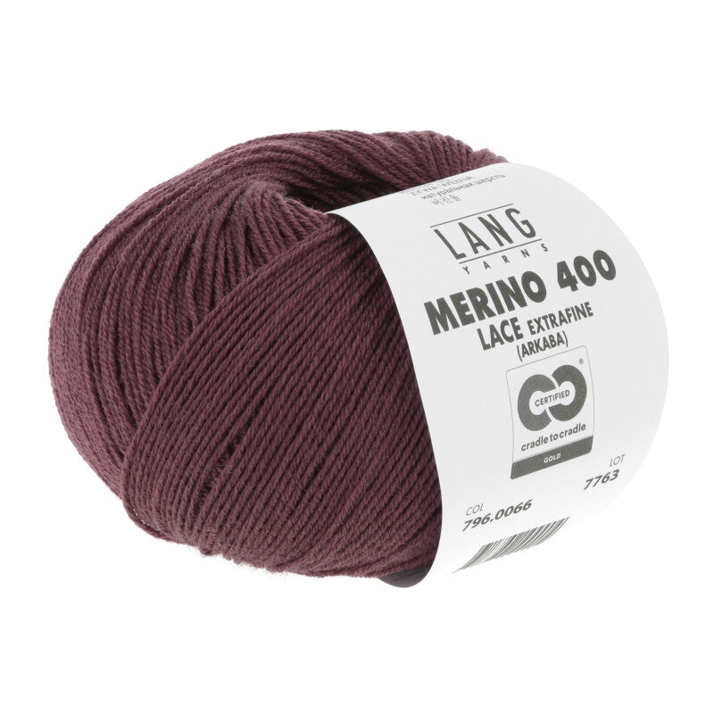 lang yarns merino 400 lace