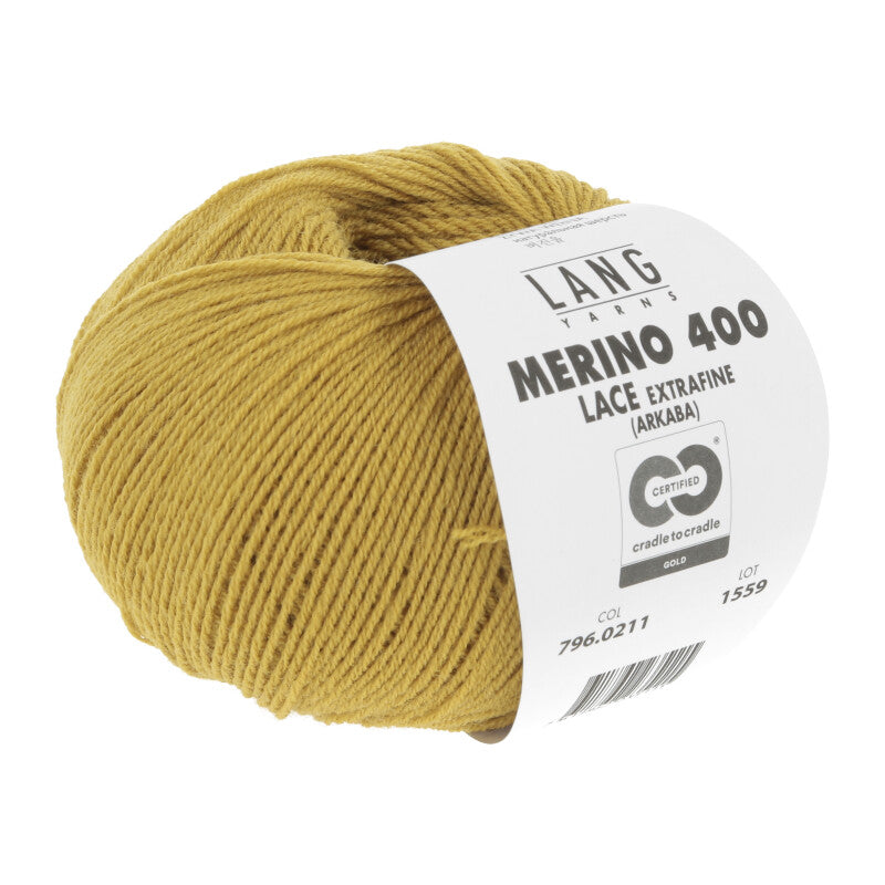 lang yarns merino 400 lace