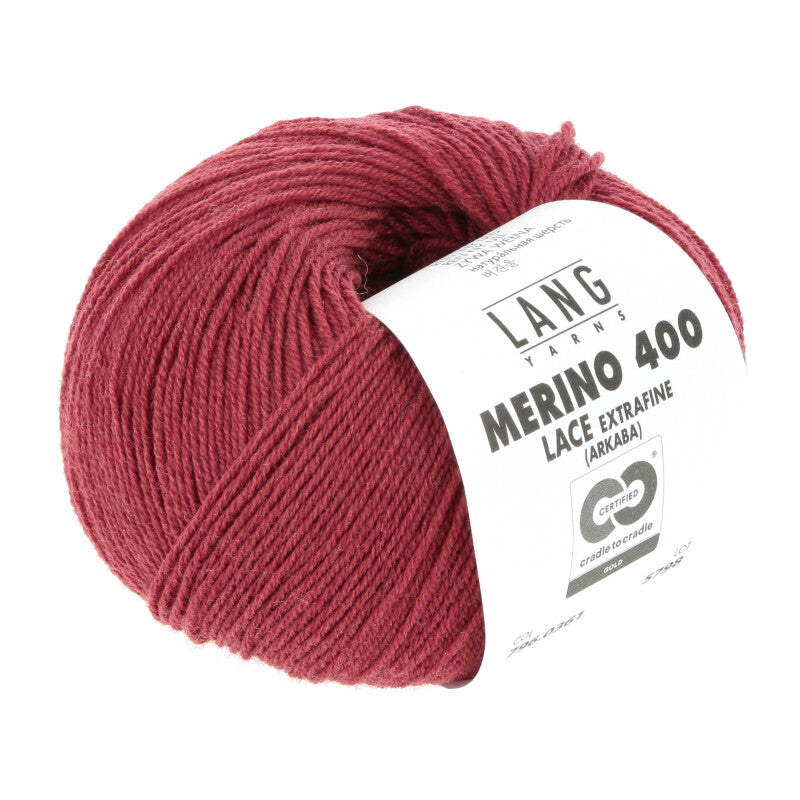 lang yarns merino 400 lace