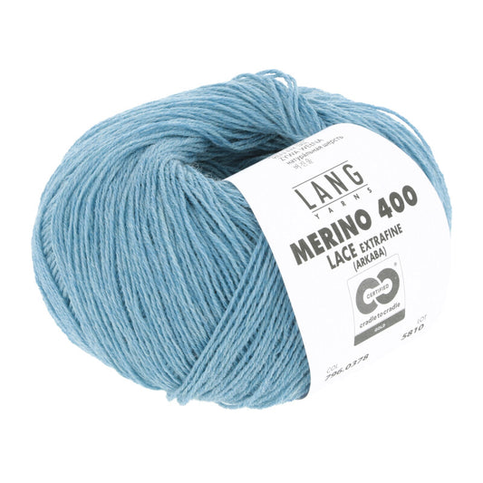 lang yarns merino 400 lace