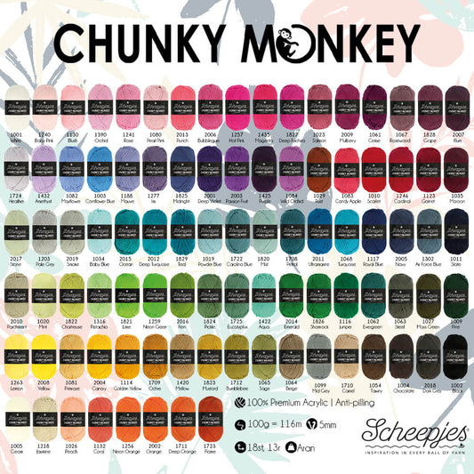 Scheepjes Chunky Monkey 5x100g