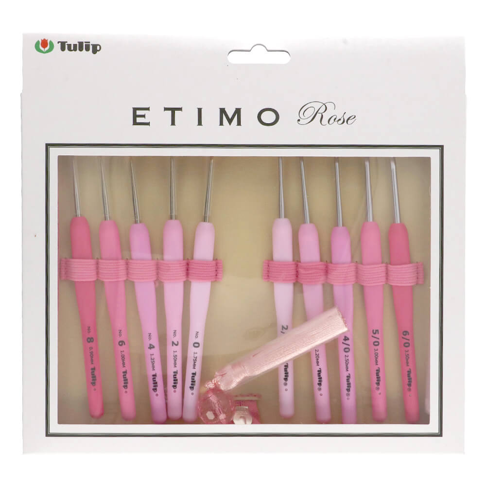 Tulip Etimo Rose lace crochet hook set softgrip